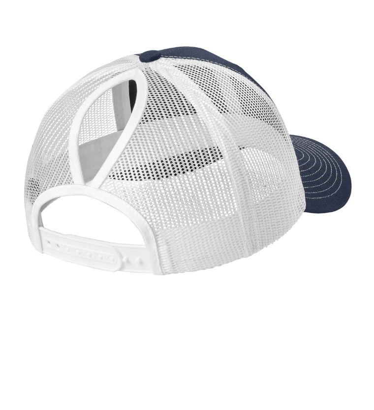 Berryton Snapback Ponytail Trucker Cap