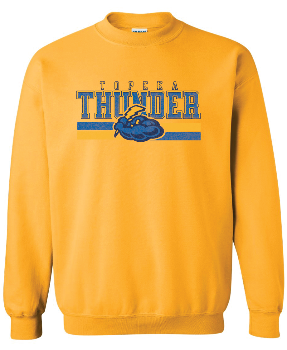 Topeka Thunder Gildan Heavy Blend Crew Sweatshirt