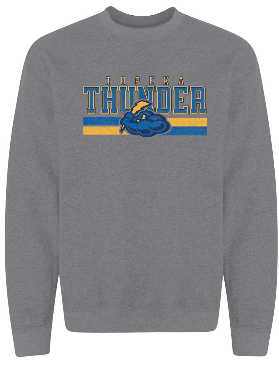 Topeka Thunder Gildan Heavy Blend Crew Sweatshirt