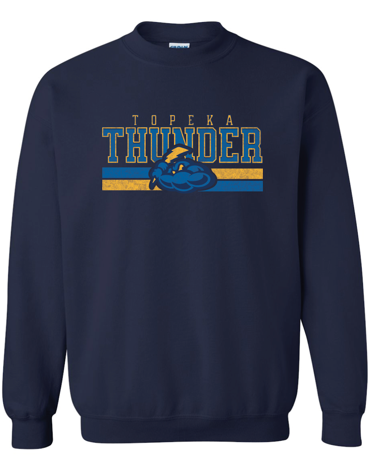 Topeka Thunder Gildan Heavy Blend Crew Sweatshirt