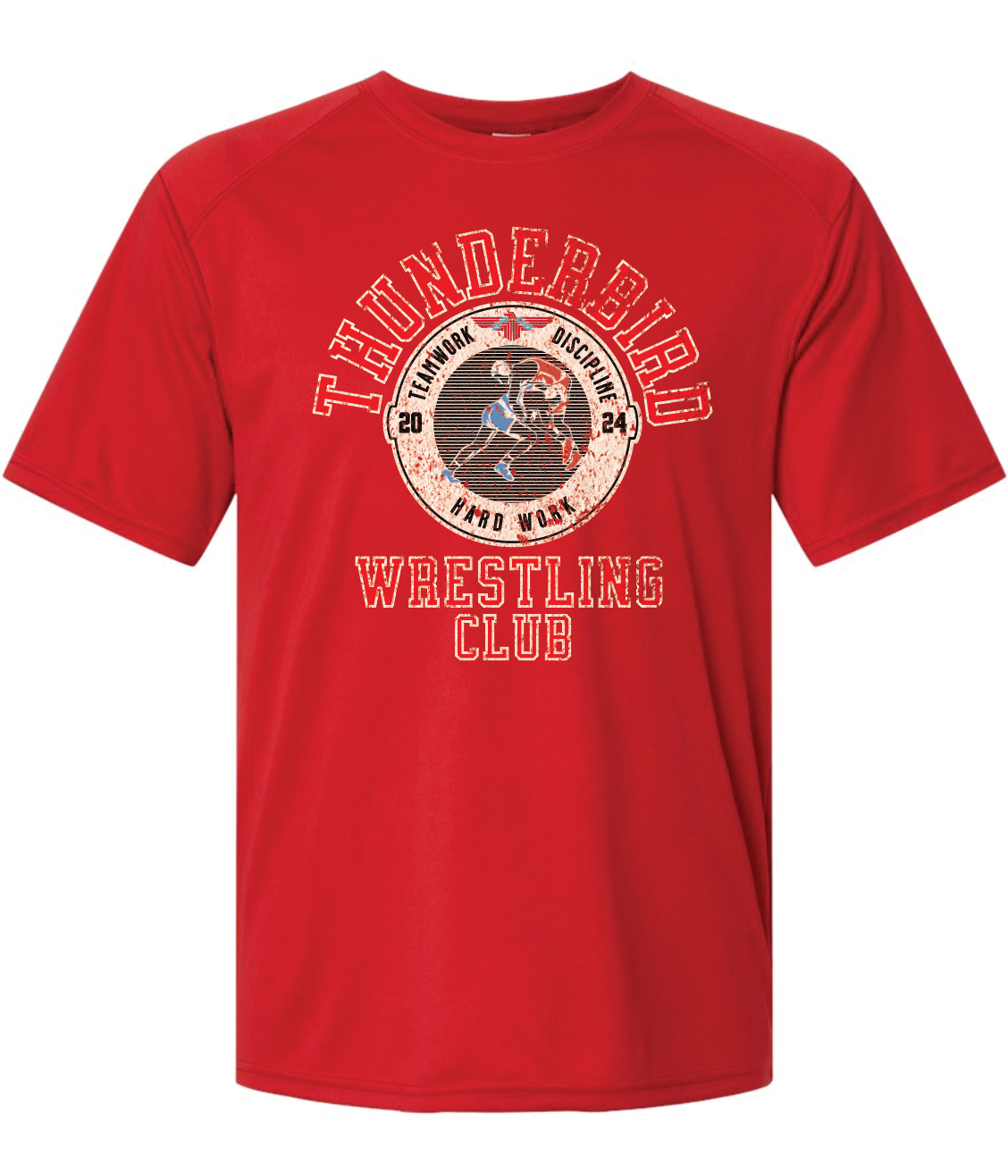 Tbird Wrestling Club Performance T-shirt