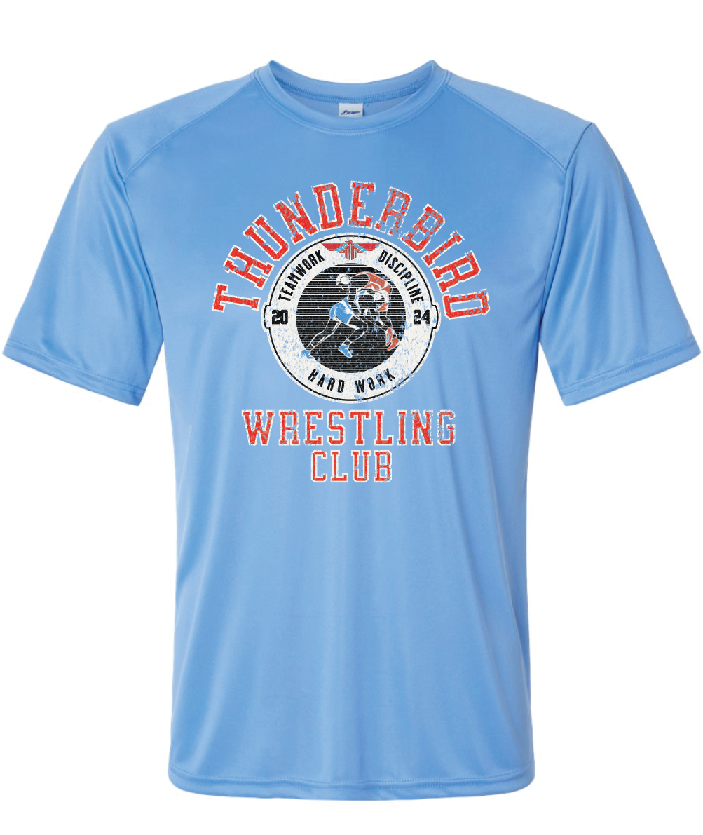 Tbird Wrestling Club Performance T-shirt