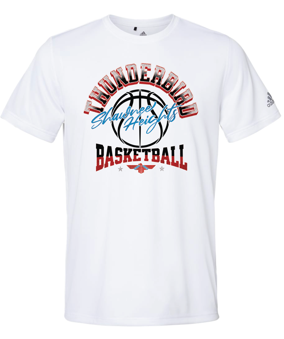 Thunderbird Basketball Adidas Sports T-shirt