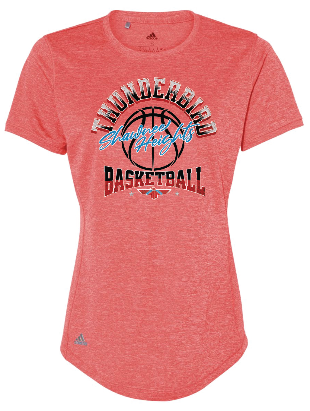 Thunderbird Basketball Adidas Womens Sports T-shirt
