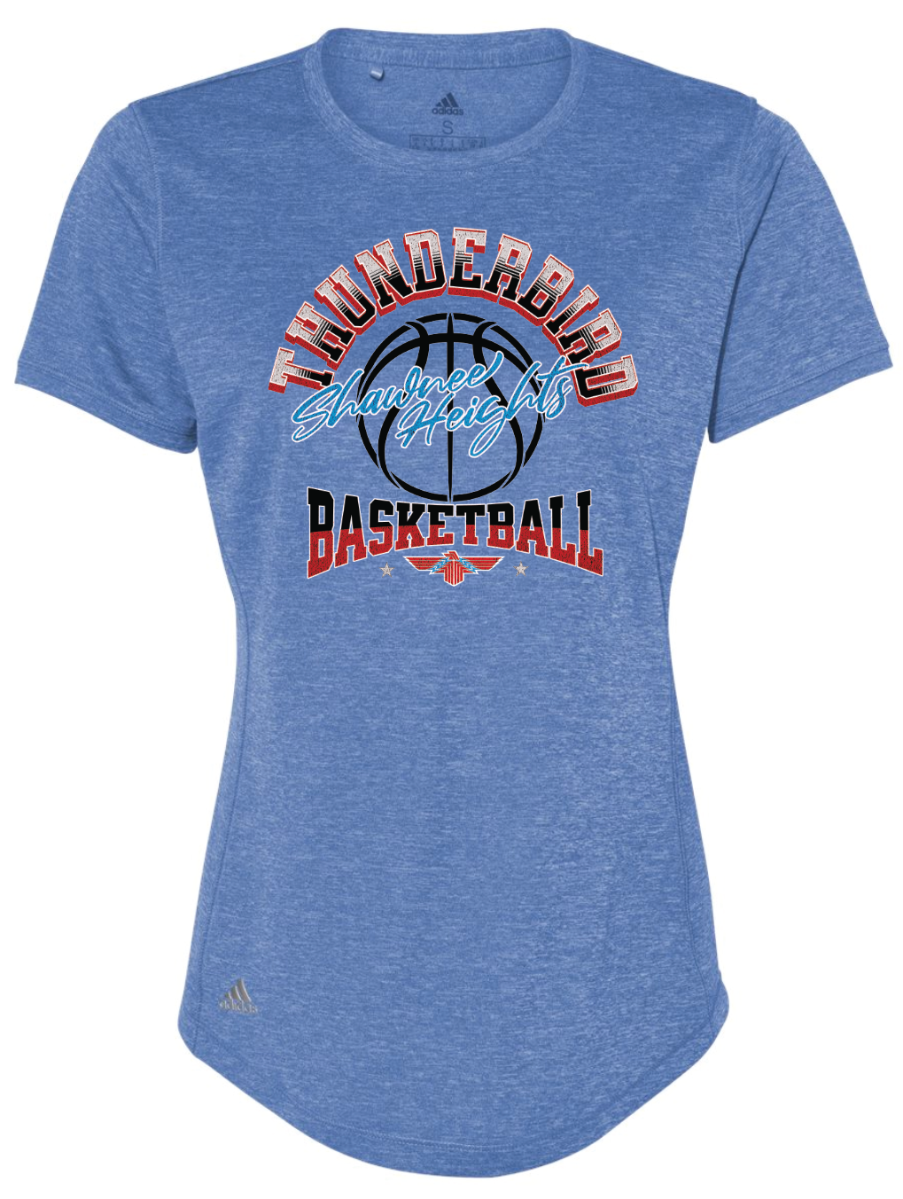 Thunderbird Basketball Adidas Womens Sports T-shirt