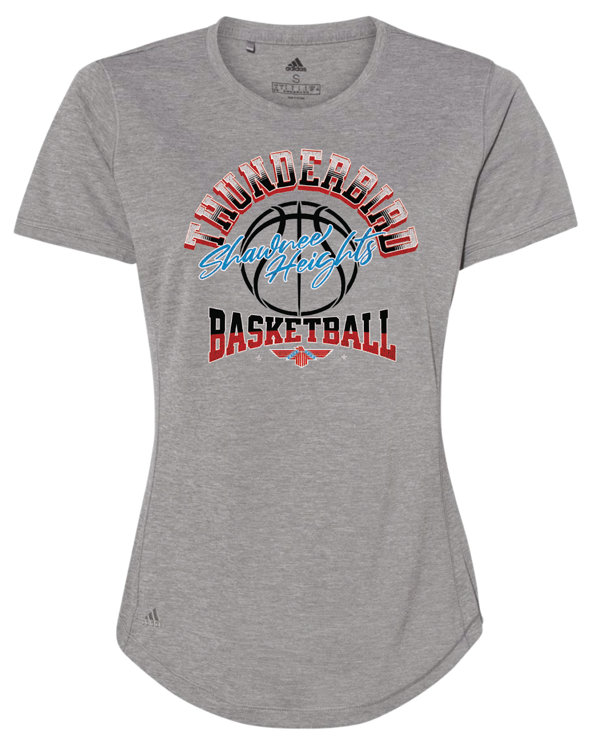 Thunderbird Basketball Adidas Womens Sports T-shirt
