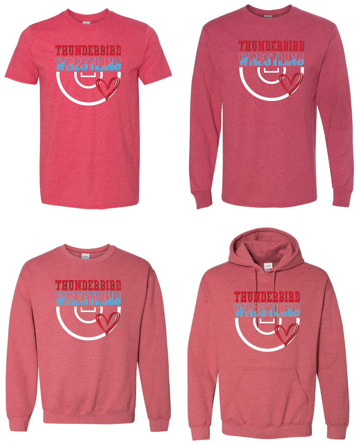 Shawnee Heights Wrestling Heart
