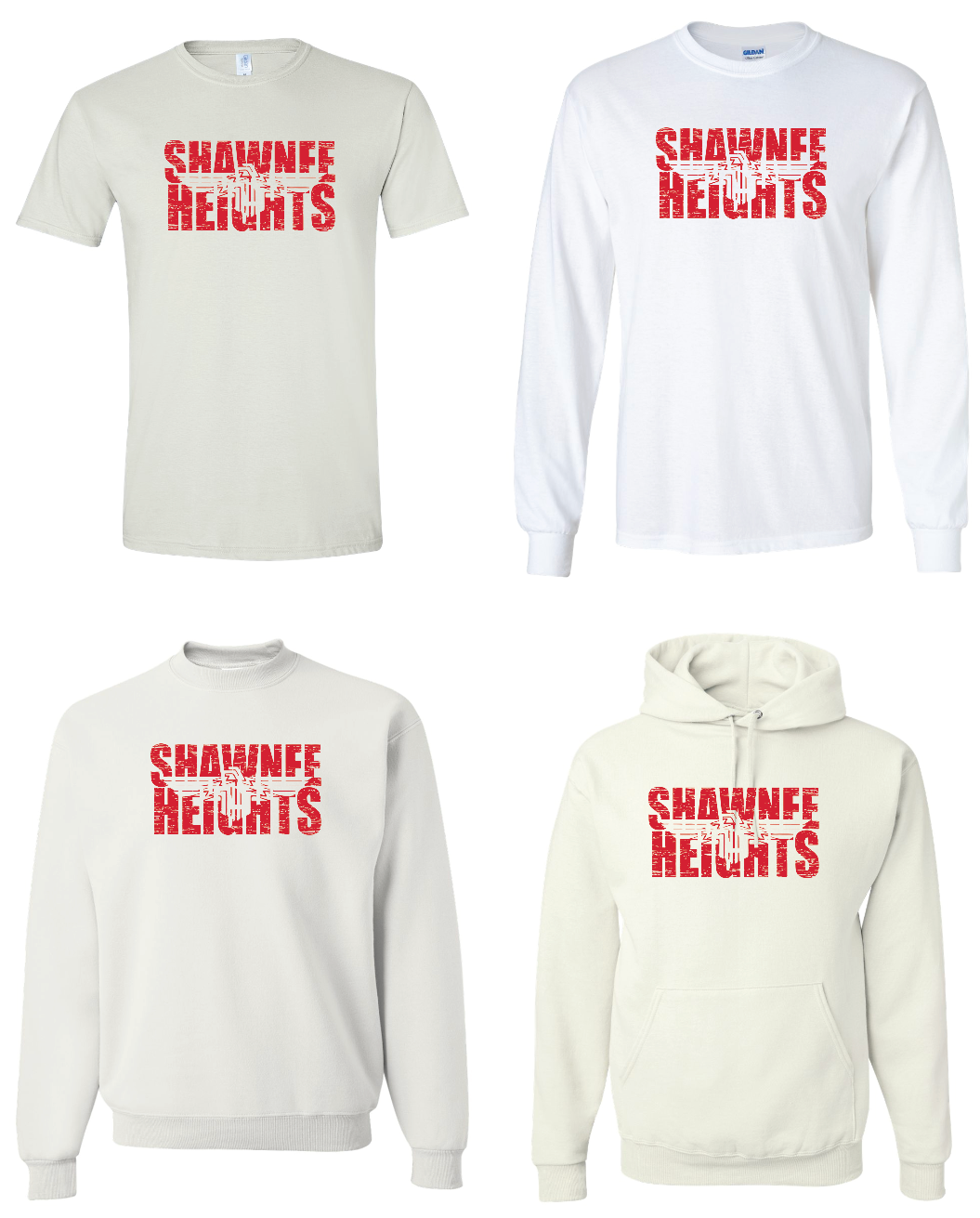 Shawnee Heights Grunge Gildan Softstyle T-shirt