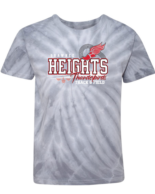 Thunderbirds Track & Field Crystal Tie Dye T-shirt