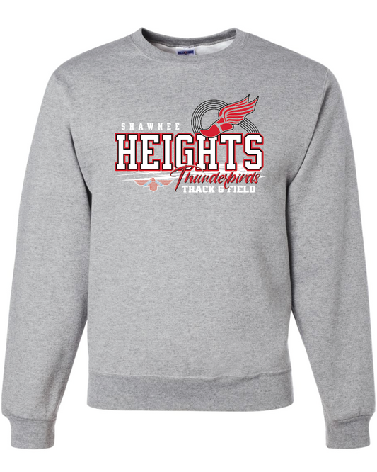 Thunderbirds Track & Field Jerzees Nublend Crew Sweatshirt