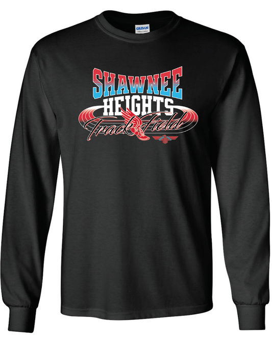 Shawnee Heights Track & Field Gildan Ultra Cotton Long Sleeve T-Shirt