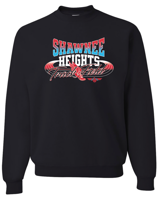 Shawnee Heights Track & Field Jerzees Nublend Crew Sweatshirt