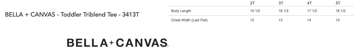 Chaos Toddler Triblend Tee