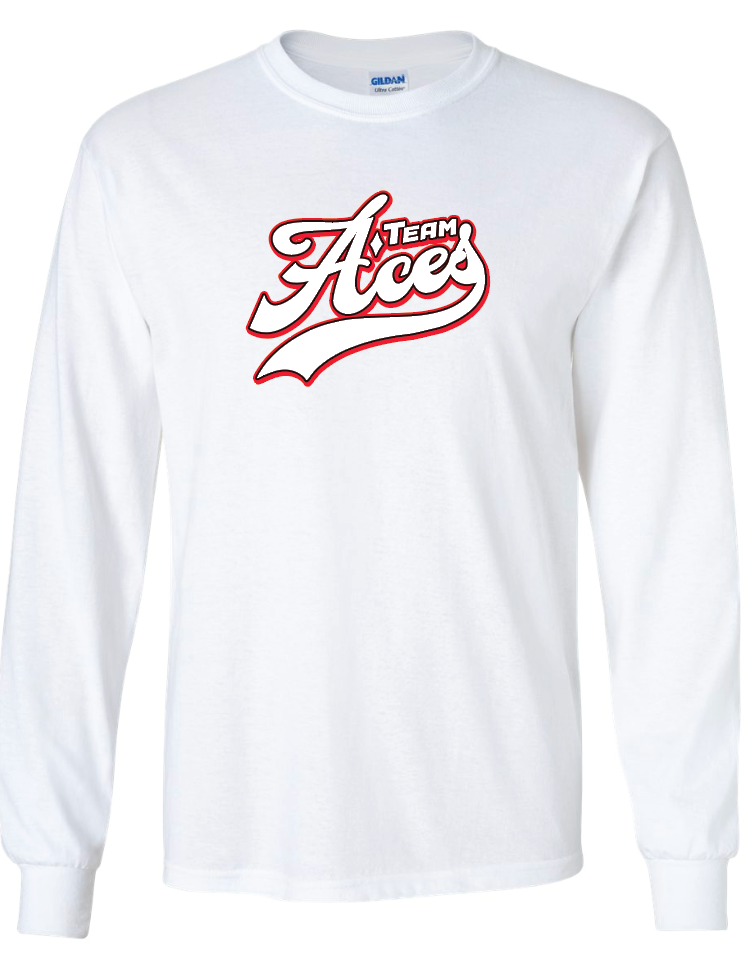 Aces Gildan Ultra Cotton® Long Sleeve T-Shirt