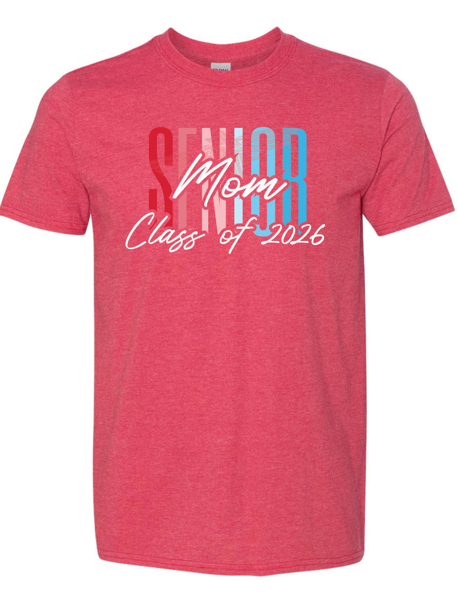 Custom Senior Class of 2026 Gildan Softstyle T-Shirt