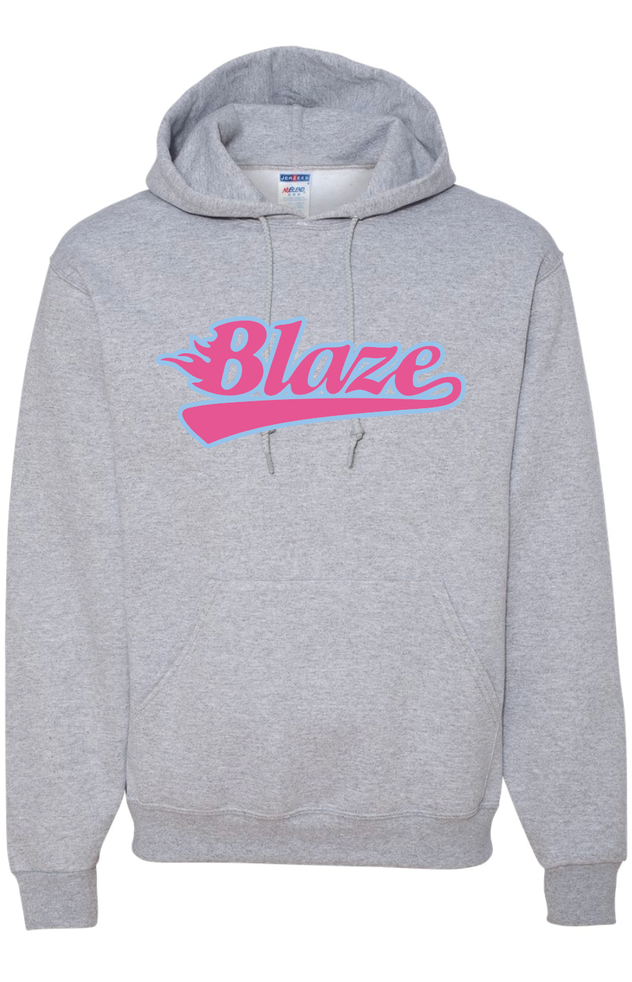 Blaze Softball Jerzees Nublend Hooded Sweatshirt