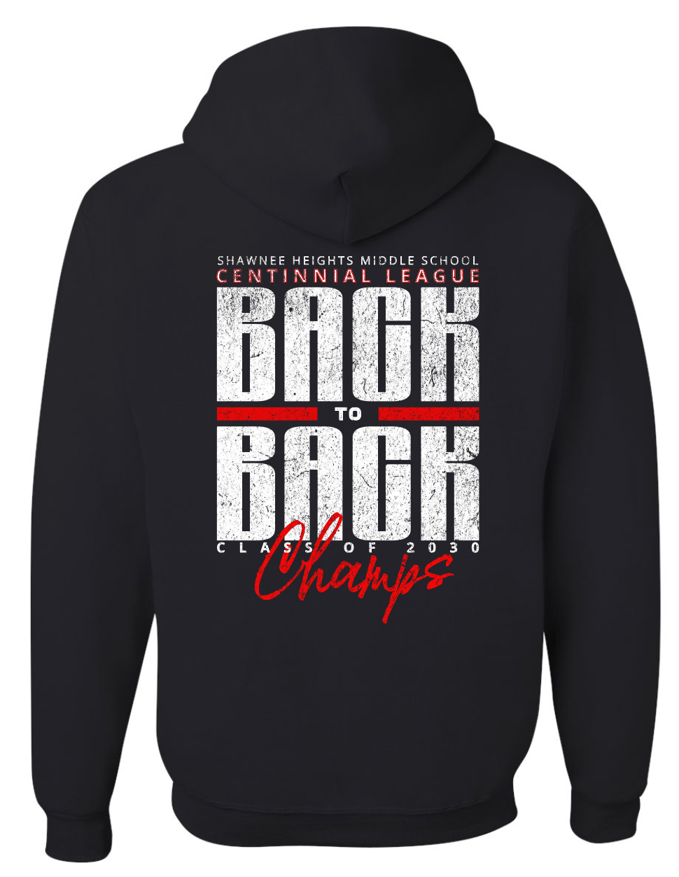 SHMS Class of 2030 Defeated Hooded Sweatshirt