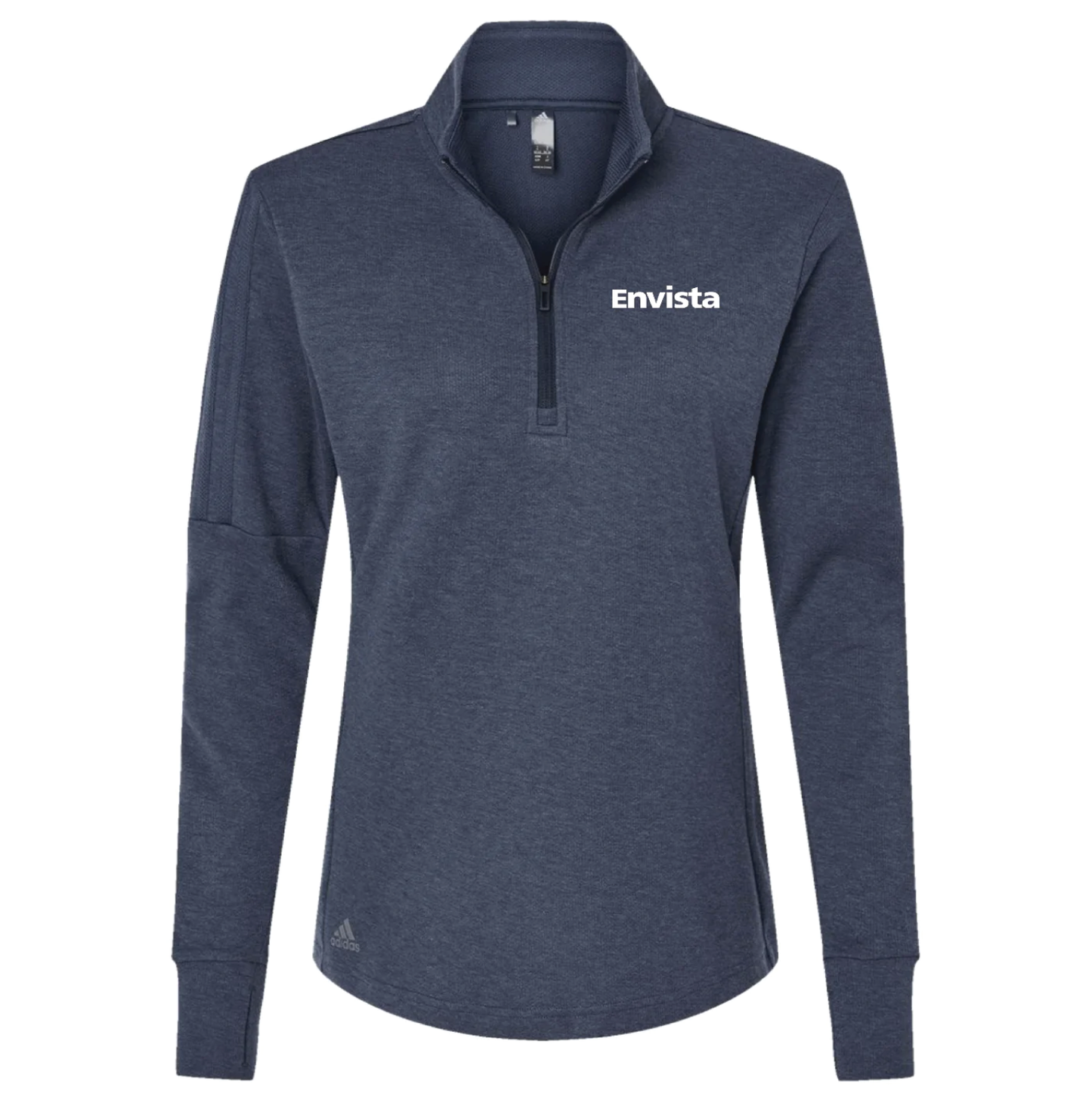 Envista Adidas Women's 3-Stripes Quarter-Zip Sweater