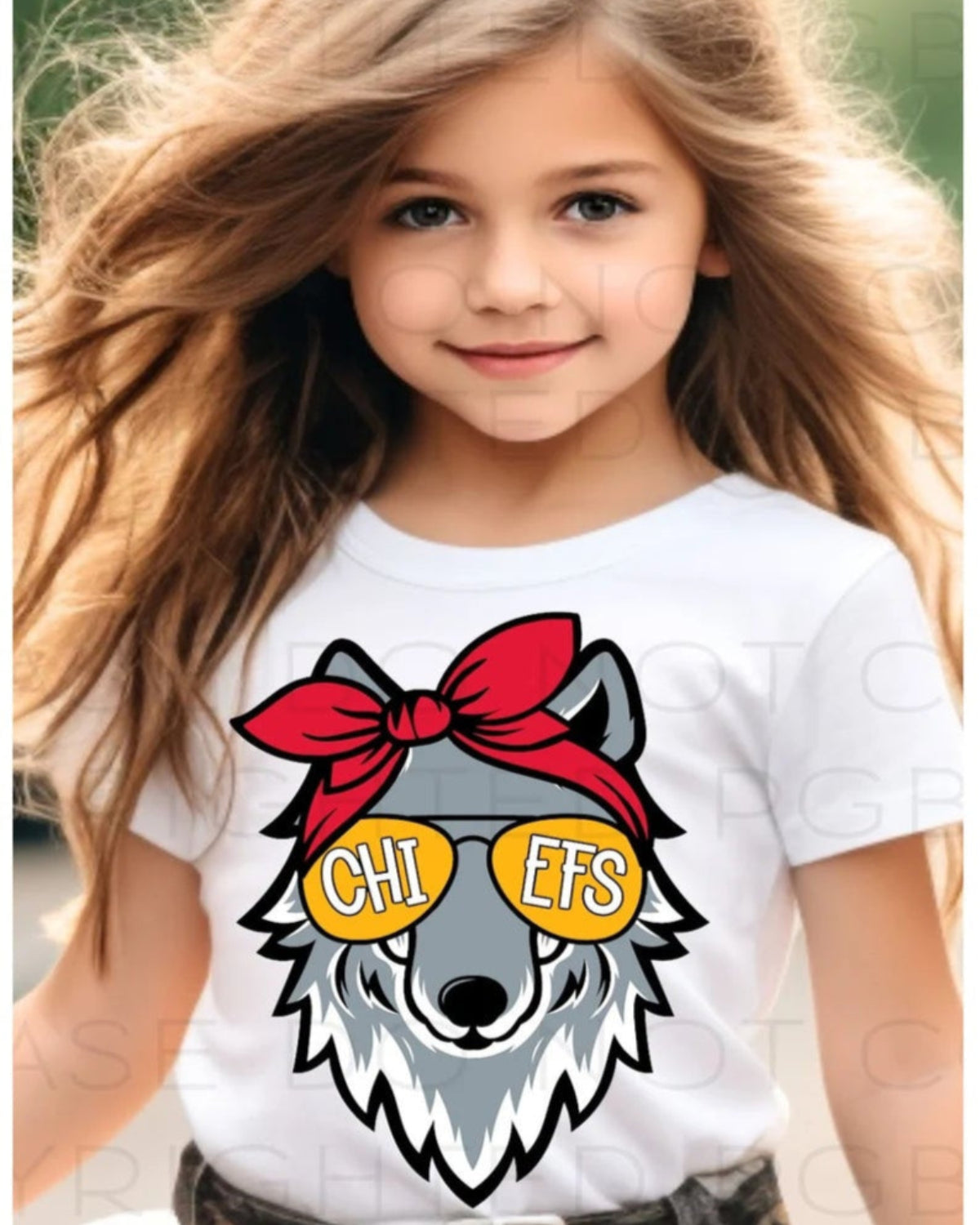 KC Mascot with Bow