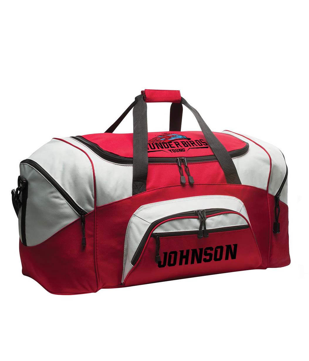 Young Thunderbird Port Authority Colorblock Sport Duffel
