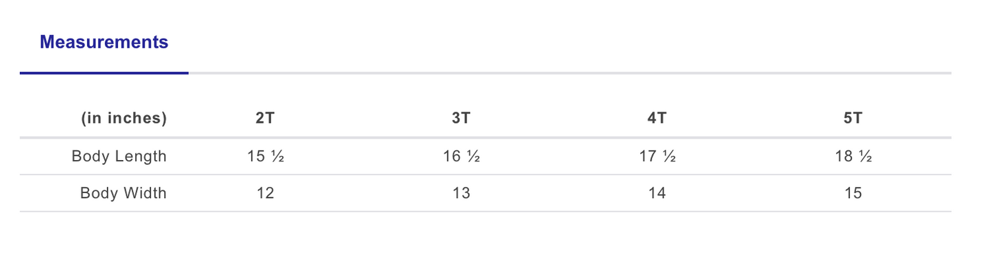 YOUNG THUNDERBIRD TODDLER TEE