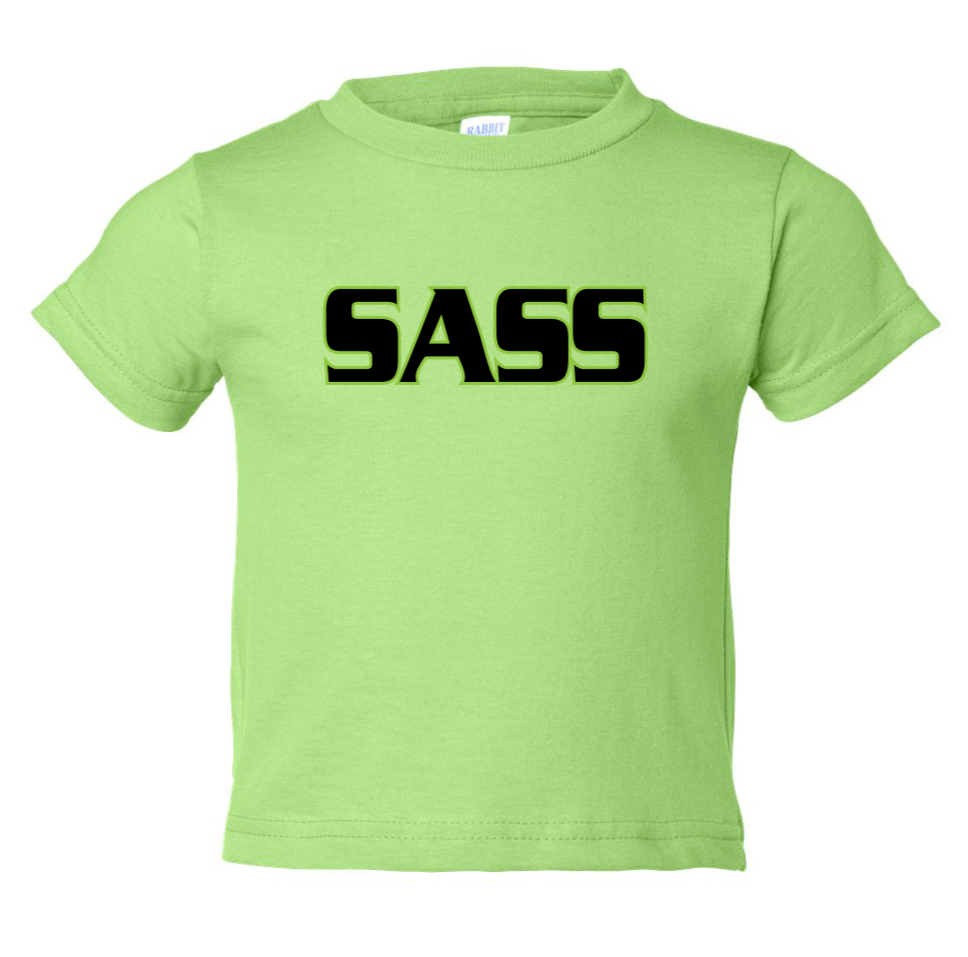 Sass Word Toddler Tee