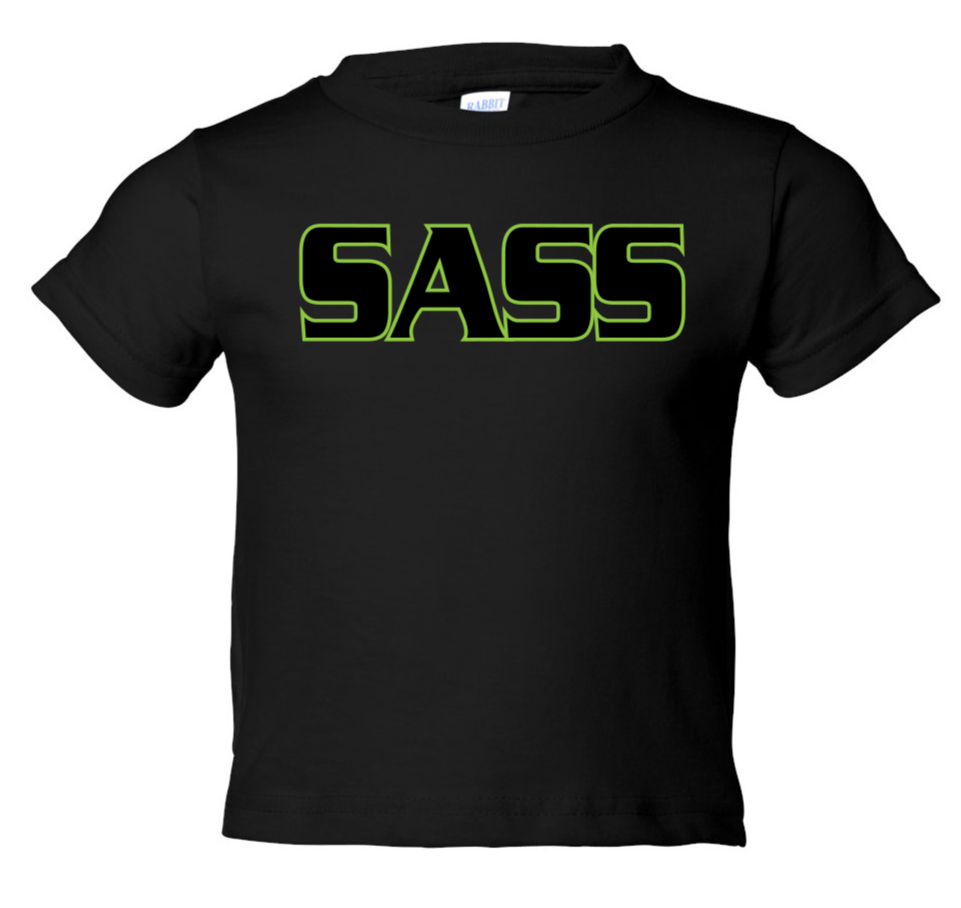 Sass Word Toddler Tee