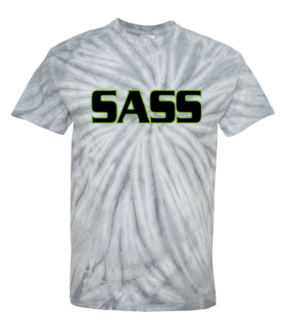 Sass Word Tie Dye Tee