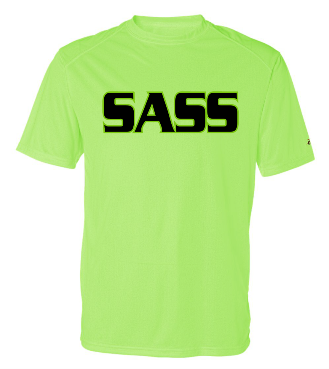 Sass Word Logo Badger Drifit