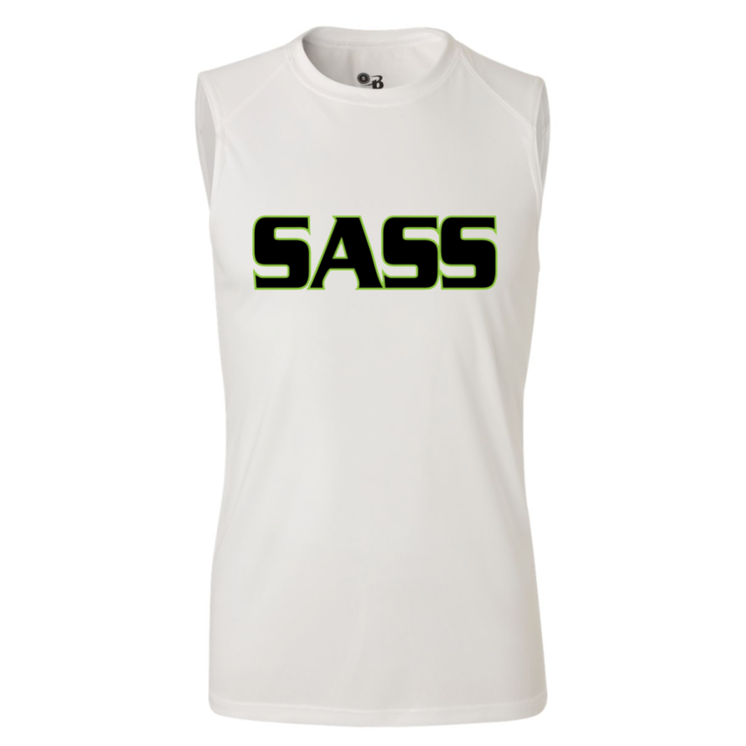 Sass Word Badger Sleeveless Drifit