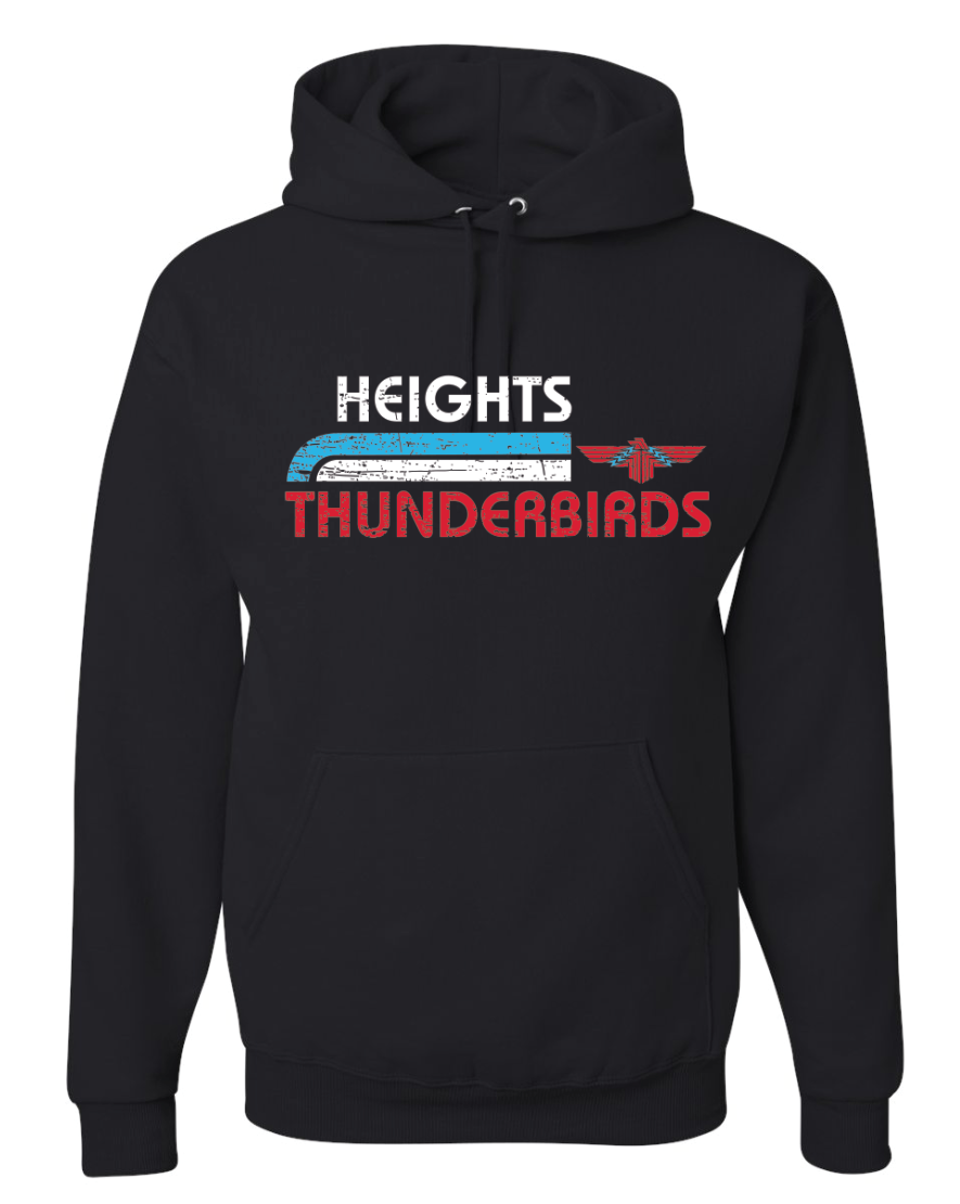 Retro Heights Jerzees NuBlend® Hooded Sweatshirt
