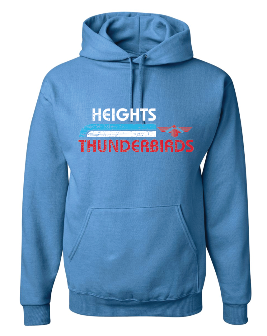 Retro Heights Jerzees NuBlend® Hooded Sweatshirt
