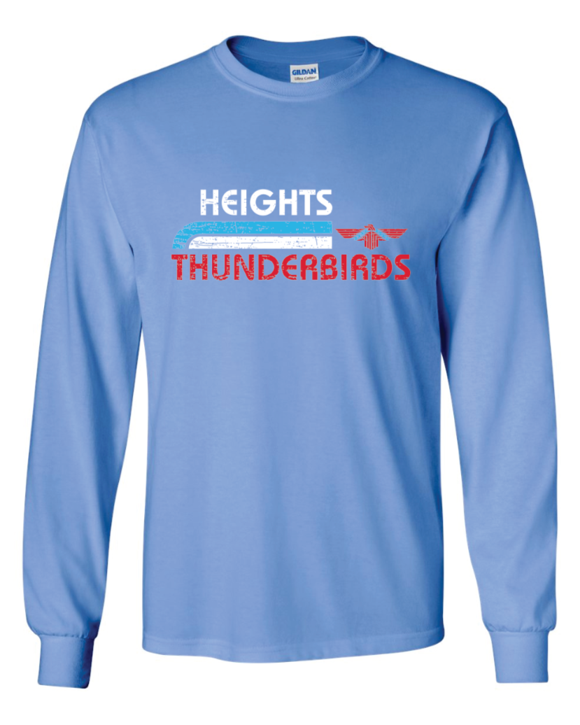 Retro Heights Gildan Ultra Cotton Long Sleeve T-Shirt