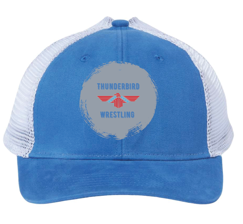 Tbird Wrestling Womens Ponytail Cap
