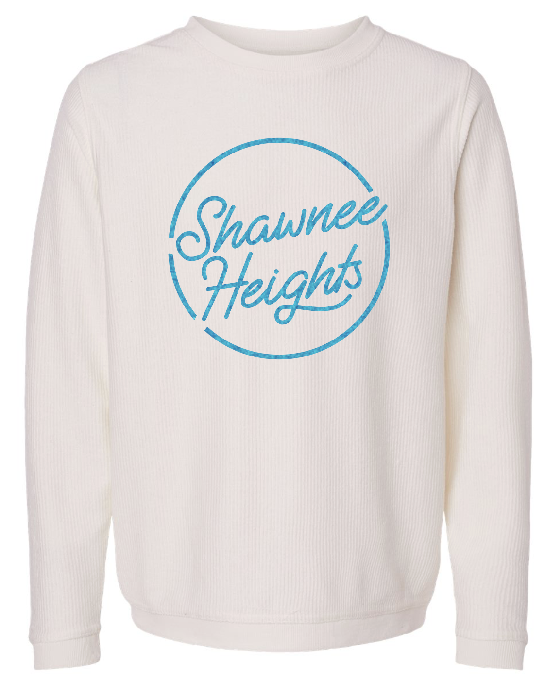 Shawnee Heights Comfy Cord Crew Sweatshirt – Wig Out Tees