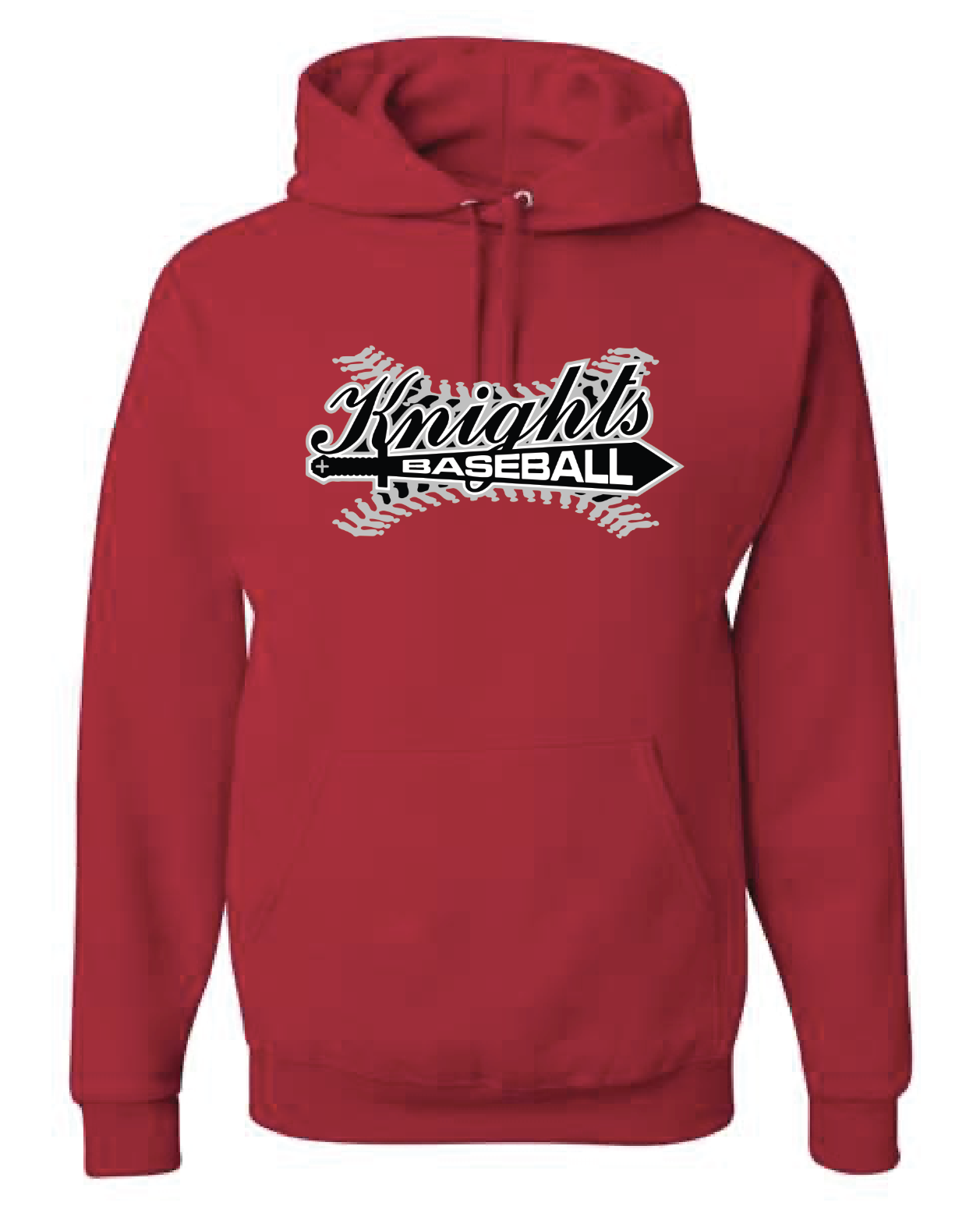 Silver Knights Jerzees NuBlend® Hooded Sweatshirt