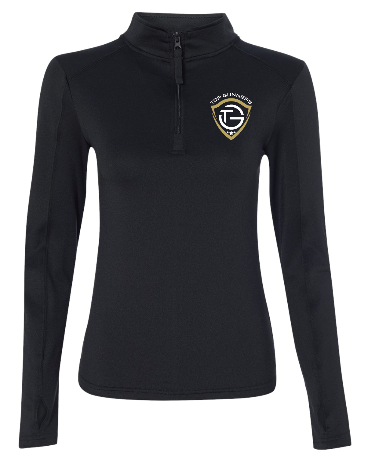 Top Gunners Women’s Lightweight Quarter-Zip Pullover