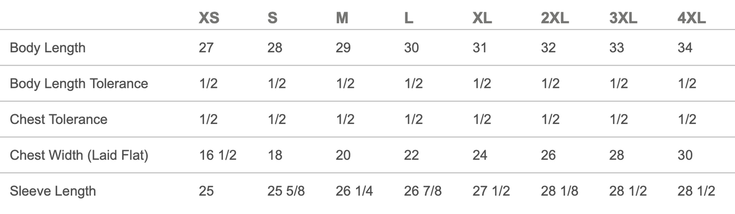 Top Gunners Unisex Jersey Long Sleeve Tee