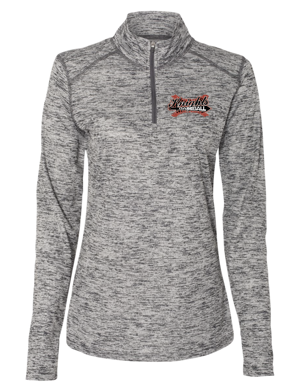 Women’s Badger Tonal Blend Quarter-Zip Pullover