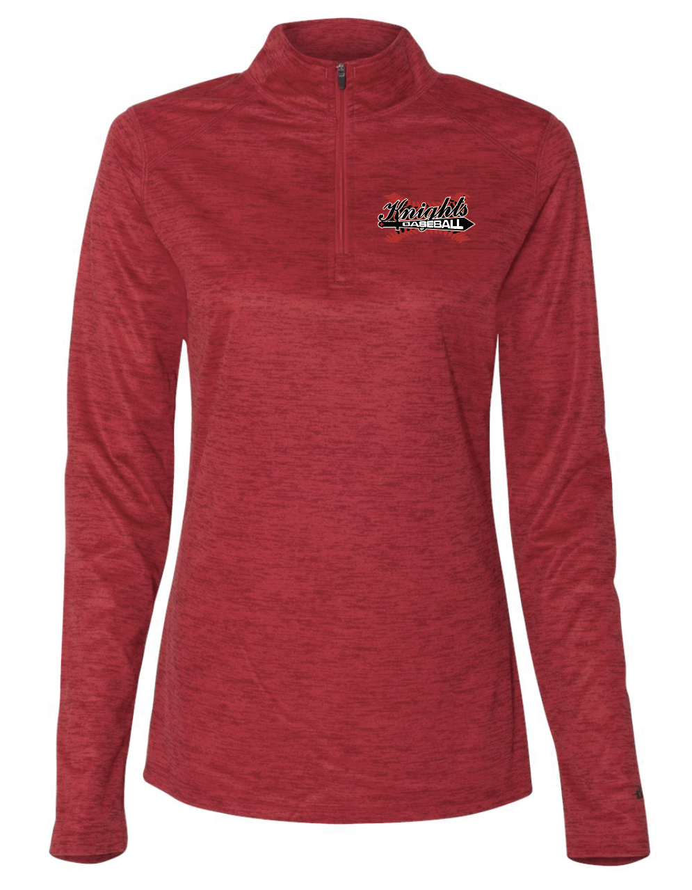 Women’s Badger Tonal Blend Quarter-Zip Pullover