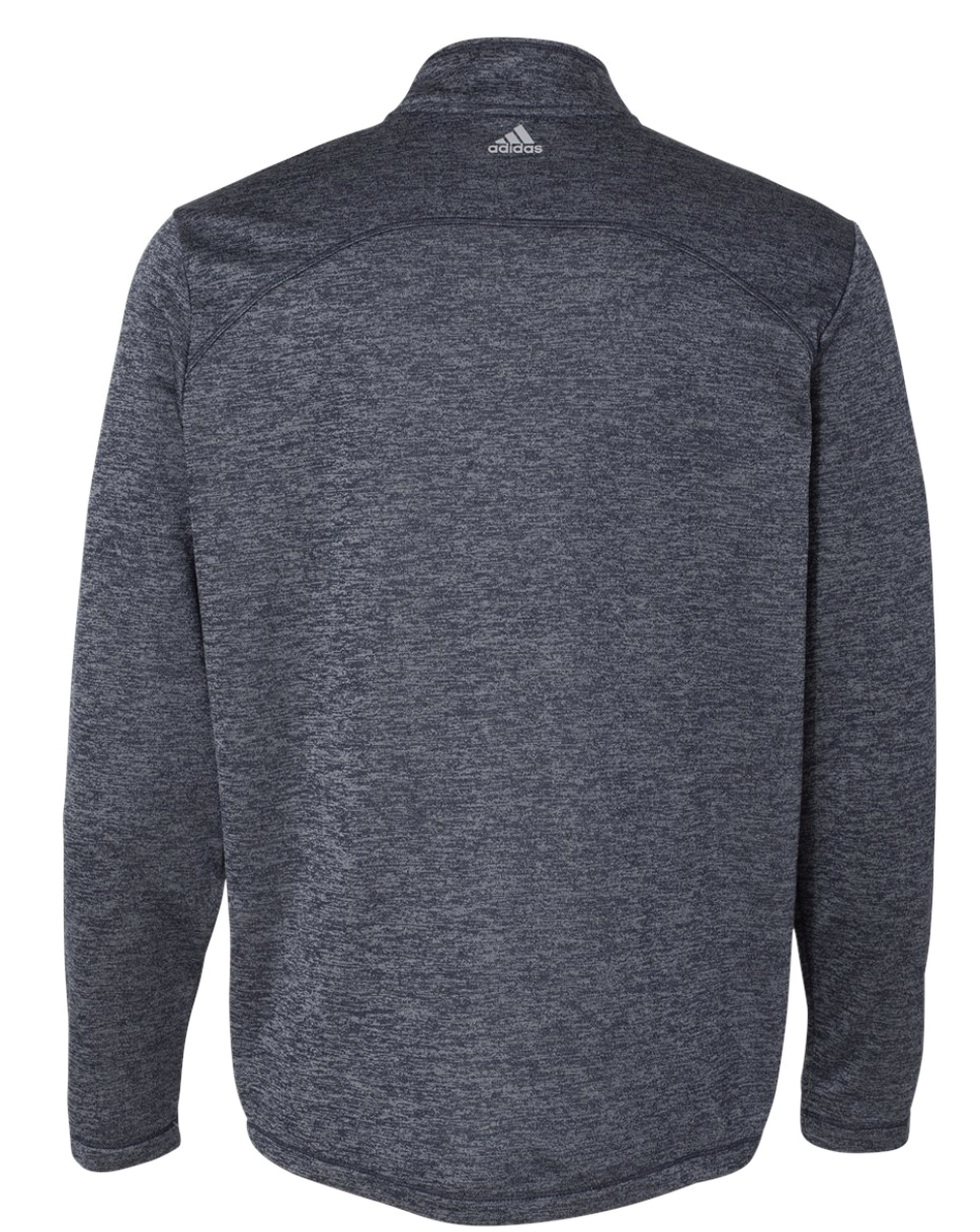 Envista Adidas Brushed Terry Heathered Quarter-Zip Pullover
