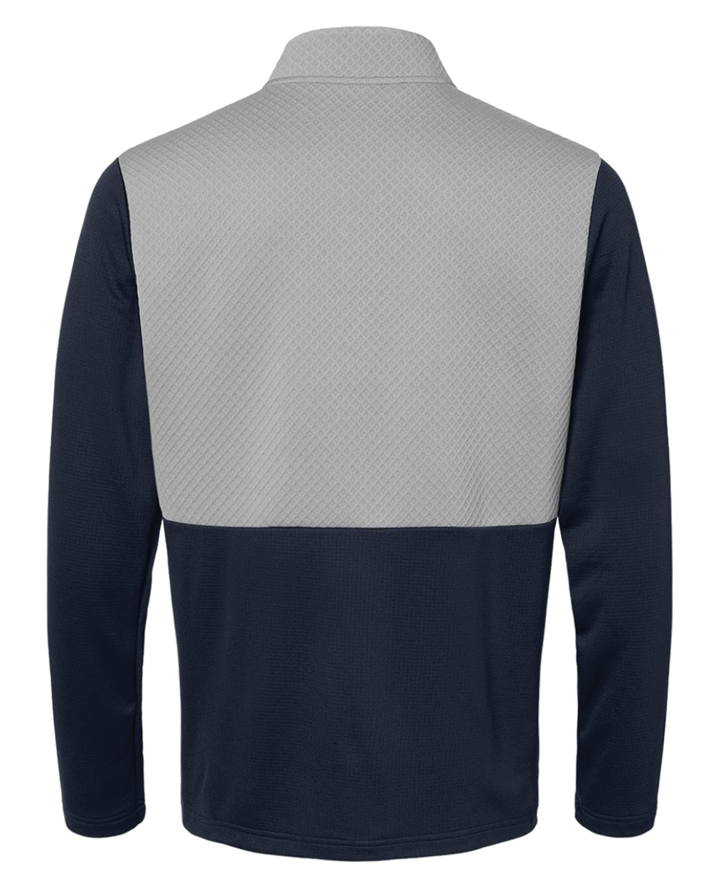 Envista Adidas Textured Mixed Media Quarter-Zip Pullover