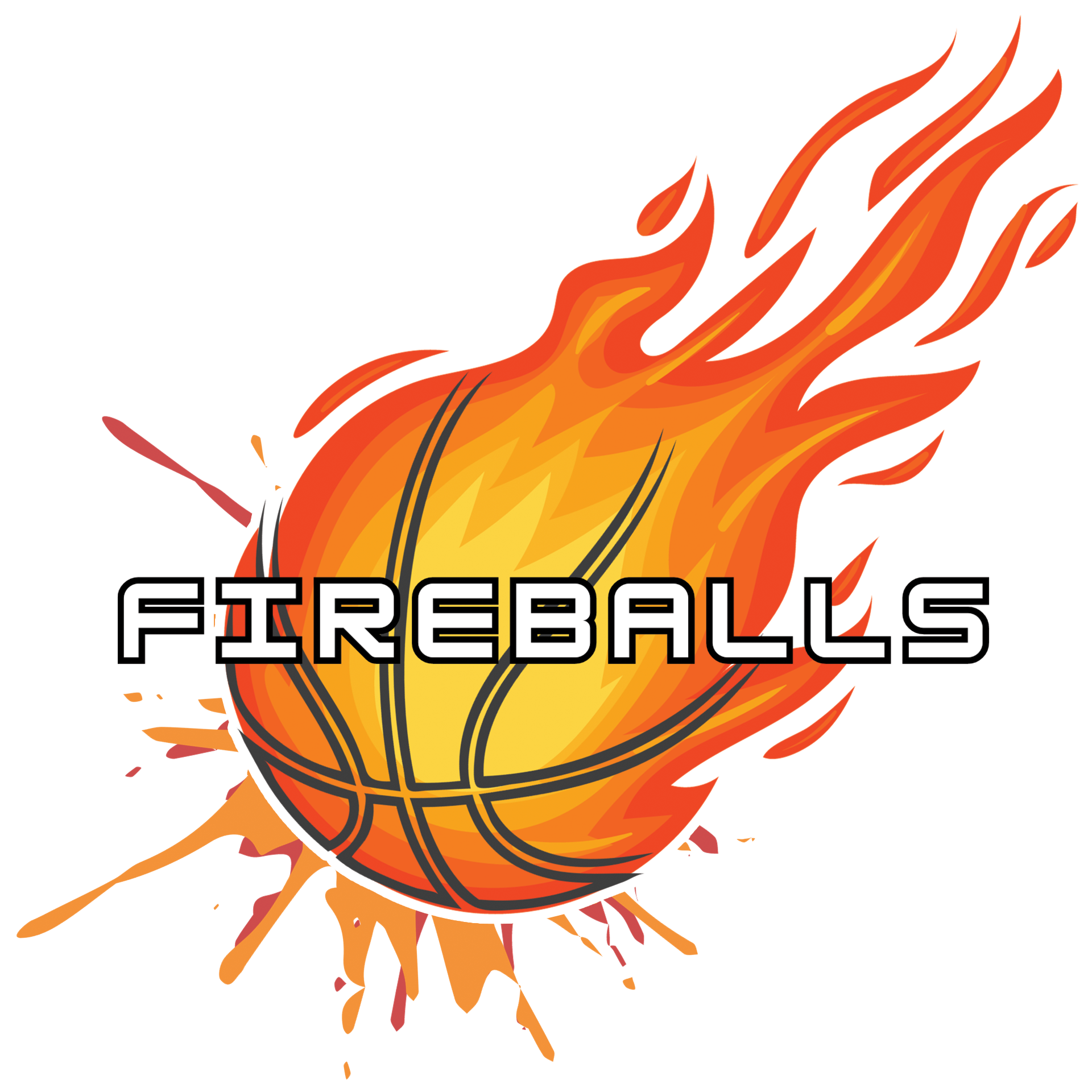 Fireballs Baseball Lettering Fireballs – Wig Out Tees