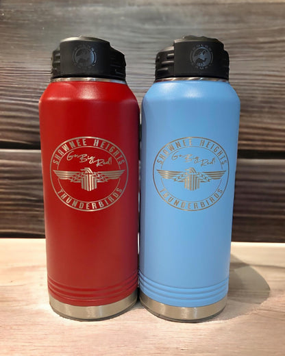 32oz. Shawnee Heights Stainless Steel Water Bottle