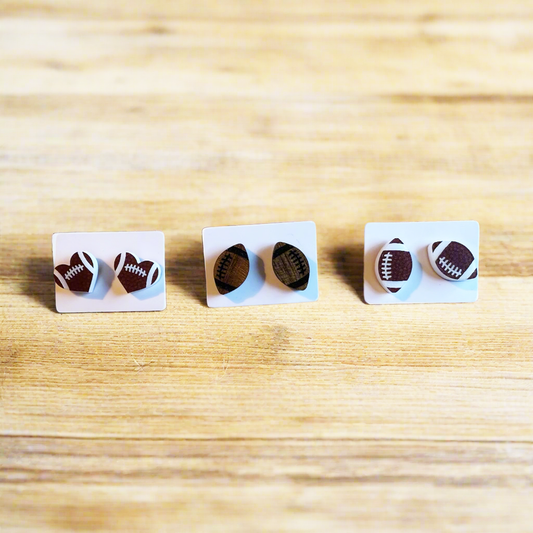 Football Earrings