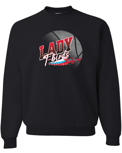 Lady T-bird Bball Crew Sweatshirt