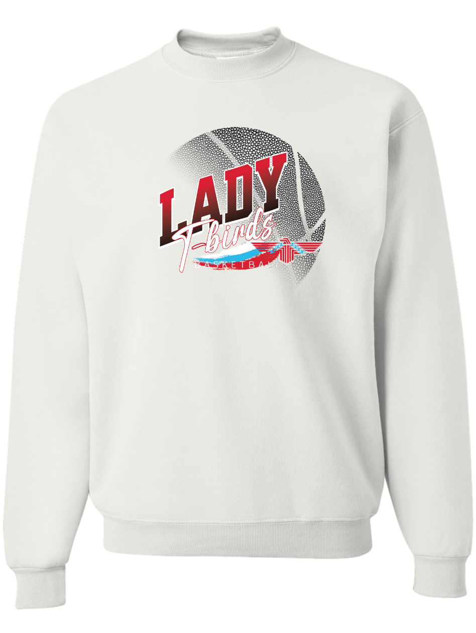 Lady T-bird Bball Crew Sweatshirt