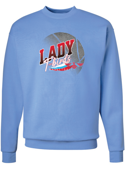 Lady T-bird Bball Crew Sweatshirt