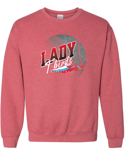 Lady T-bird Bball Crew Sweatshirt