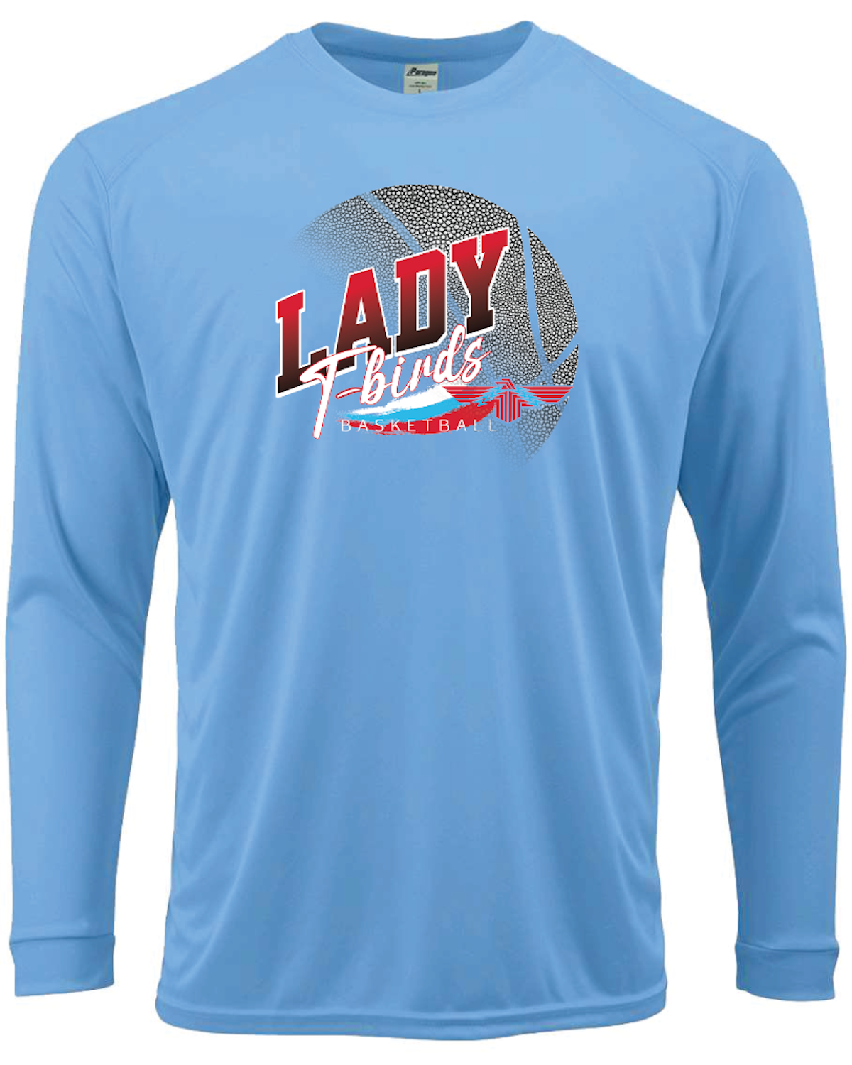 Lady T-bird Bashketball Paragon Performance Long Sleeve T-shirt